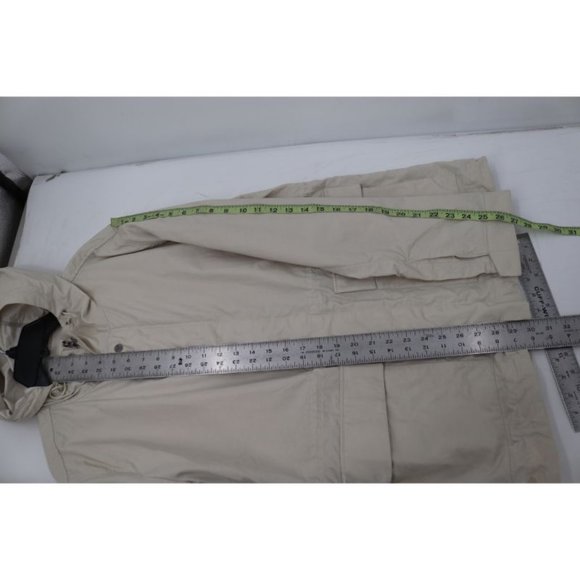 Norse Projects Nunk jacket Mens L Summer Cotton Nylon Hooded Ecru cargo Pockets - Picture 8 of 16